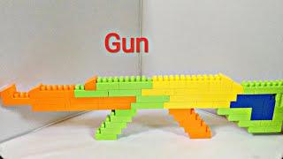 Blocks Building Gun/Lego/Gun/Building blocks for kids/Building blocks.