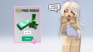 HOW TO GET FREE ROBUX IN 2024! MOBILE TUTORIAL