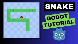 Beginner Godot Tutorial - Make a Snake Game in 10 Minutes!