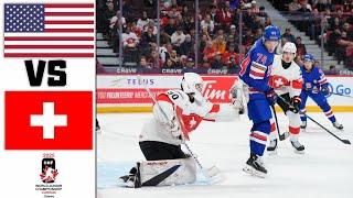 USA VS SWITZERLAND HIGHLIGHTS QUARTERFINALS IIHF WORLD JUNIOR CHAMPIONSHIP 2025