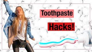 Toothpaste hacks! | Andjelija Raicevic