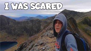 Crib Goch Escape ALONE in the Dark .... Car Camping WALES