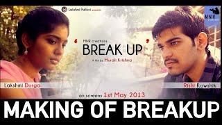 Making of 'BREAK UP'- MNR creations(2013) | Rishi Koushik |