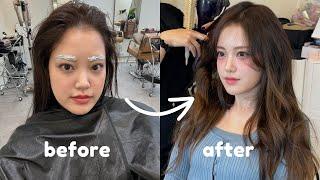 Extreme Glow Up Transformation in Korea (k-pop idol makeup and hair, celebrity skin laser treatment)