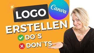 LOGO ERSTELLEN in unter 5 Minuten mit Canva [kostenlos]: Das musst du beachten