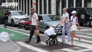 Elsa Hosk looks adorable for a stroll in NYC| Buzzipper