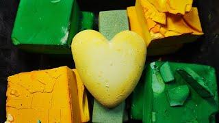 Buttery green and yellow | Satisfying | ASMR |Sleep aid| Relax| Anxiety relief