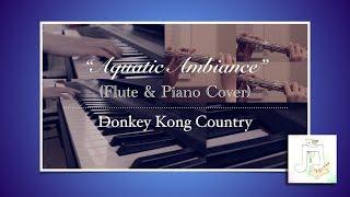 "Aquatic Ambiance" ~ Donkey Kong Country (Flute & Piano Cover) - J. Xionia