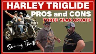 Harley Triglide Pros and Cons Three Year Update//RV Life