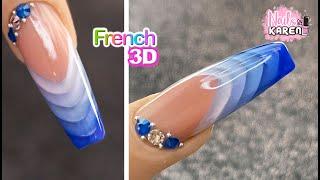 3D FRENCH Nails con ACRILICO | NailsByKaren