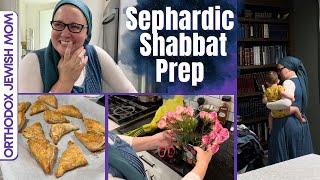 Sephardic Shabbat Prep | Friday Orthodox Jew Day in the Life | Orthodox Jewish Mom Jar of Fireflies