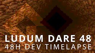 Ludum Dare 48 Timelapse - "DEPTH"