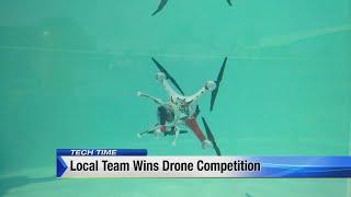 Local team wins drone competition