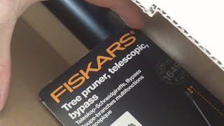 Fiskars Tree Pruner Telescopic Bypass XL UPX86 Unboxing and Test