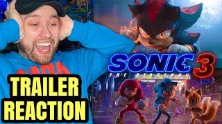 Sonic the Hedgehog 3 Official Trailer Reaction (2024 Movie)