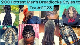 200 Hottest Men's Dreadlocks Styles to Try #2023 | short, medium and long locs #locstyles