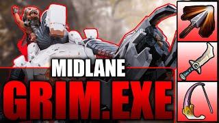This Damage is Out of Control, Grim.exe Midlane - Predecessor Gameplay