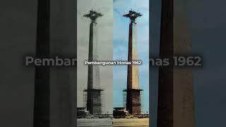 Pembangunan Monas #monas #pembangunanmonas #batavia #jakartatempodulu #ibukotajakarta #shorts