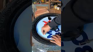 FULL VIDEO UPLOADED | |  HOW TO SET A WHEEL COVER IN NS 200? #viral #trending#creative #views