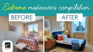 EXTREME MAKEOVERS BEFORE-AFTER HOUSE FLIP TRANSFORMATIONS | HOME STAGING COMPILATION OVER 2 HOURS