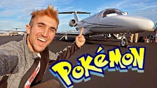 Pokemon Money Game in private Jet!