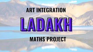 MATHS| Art Integration project on Ladakh| project | Creative Ideas