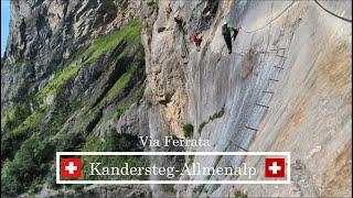 Klettersteig Kandersteg Allmenalp 2k (via Ferrata)