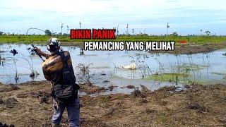 ASLI EDAN..!! SPOT PEDALAMAN MANCING IKAN DUA JENIS PREDATOR GANAS JADI TONTONAN PEMANCING