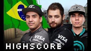 MELHORES JOGADAS DE BRASILEIROS NO CS:GO - HIGHSCORE