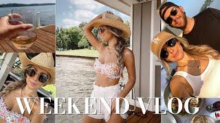 Weekend Vlog: summer days, chill weekend at the lake