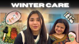 WINTER Hair & Skin CARE‍️️ |Grovers here! | #vlogs