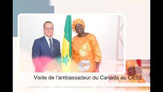 VISITE DE L'AMBASSADEUR DU CANADA AU SENEGAL