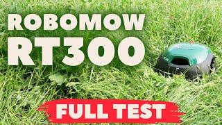 Robomow RT300: my first ROBOT LAWN MOWER REVIEW & TEST