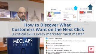 How to Discover What Customers Want on the Next Click: 3 critical skills every marketer must master