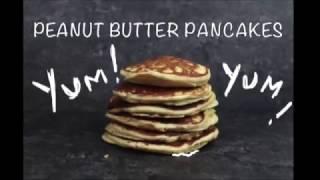 How to make HEALTHY PEANUT BUTTER PANCAKES | Recipe