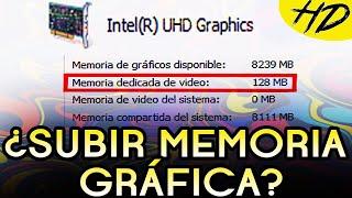 Aumentar memoria de video en gráfica integrada ¿Es posible? | TODO SOBRE EL TEMA