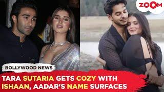 Aadar Jain Ex-Tara Sutaria shares COZY hug with Ishaan Khatter in BTS song clip; fans REACT!