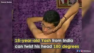 World's Most Flexible Boy| Rubber Man|Wion News |Yash Shah|