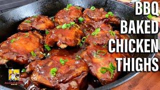 BBQ Baked Chicken Thighs