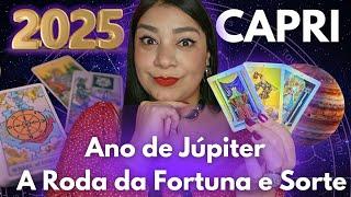 CAPRICÓRNIO #2025 ANO DE JÚPITER E A BOA SORTE! UMA GRANDE MUDANÇA ESTÁ BATENDO NA PORTA