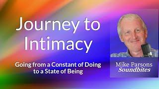 Journey to Intimacy: Embracing Being Over Doing