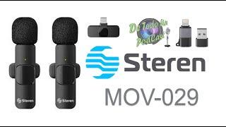 DTUP:  MOV-029 Micrófonos Inalámbricos de #Steren ‍