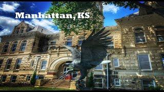 Manhattan, KS: Wandering Walks of Wonder Slow TV Walking Tour 4K