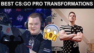 BEST CS:GO PRO BODY TRANSFORMATIONS! ft. keev, Pimp, coldzera, zeus, NiKo