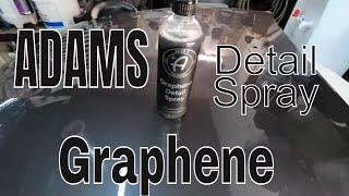 Adams Graphene Detail Spray!! Detail Spray/Drying Aid/Waterless Wash!