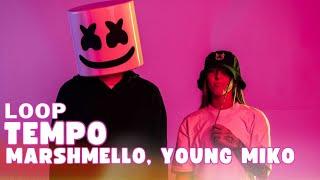 Marshmello & Young Miko - Tempo 1 Hour Loop