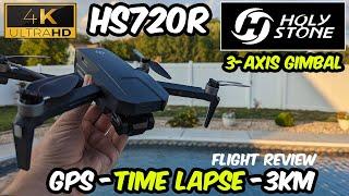 HS720R 3-Axis Gimbal GPS Drone 3KM Range | Is Holy Stone's Best Drone Worth It??