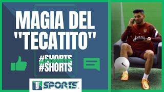 Jesús "Tecatito" Corona MUESTRA su MAGIA DOMINANDO el balón con el Sevilla FC #Shorts