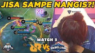 FANNY JISAA MENGGILA, RECALL2 DEPAN TEAM RRQ!! MATCH PENENTUAN BOSS!! - RRQ VS RBL MATCH 3