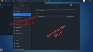 How to fix the bluetooth not working in kali linux || easy solved